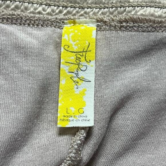 Free People | Chevron Knit Mesh Trumpette Gauzy Maxi Skirt | Blush | Size Large - Picture 8 of 10